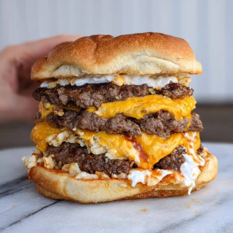 Lasagna Burger Recipe