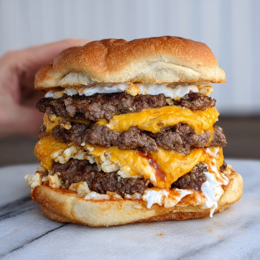 Lasagna Burger Recipe