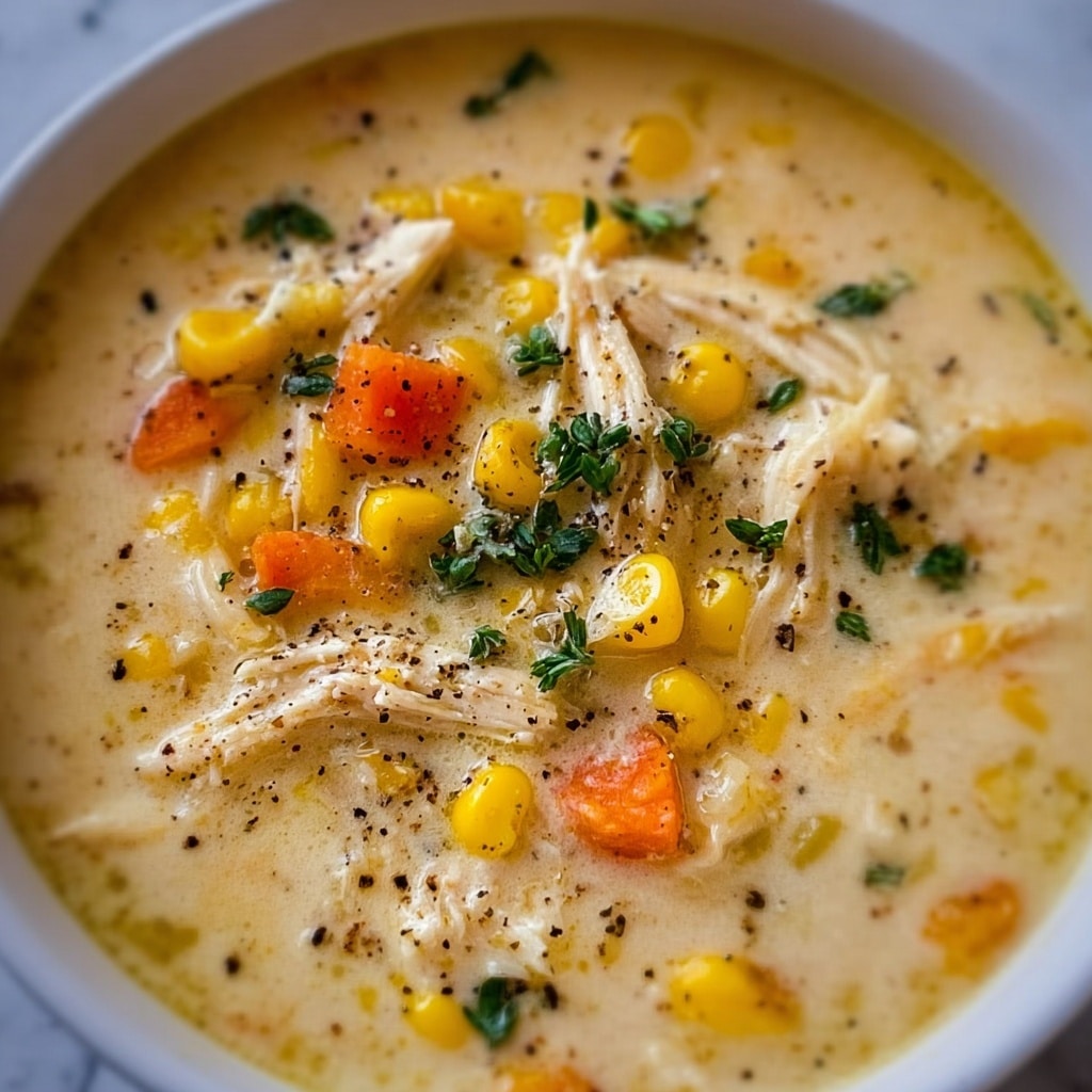 Crockpot Chicken Corn Chowder Recipe