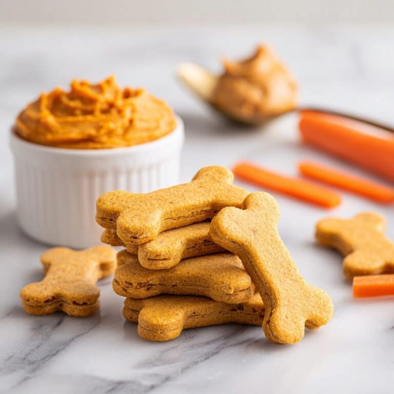 Homemade Pumpkin Carrot Dog Treats Recipe
