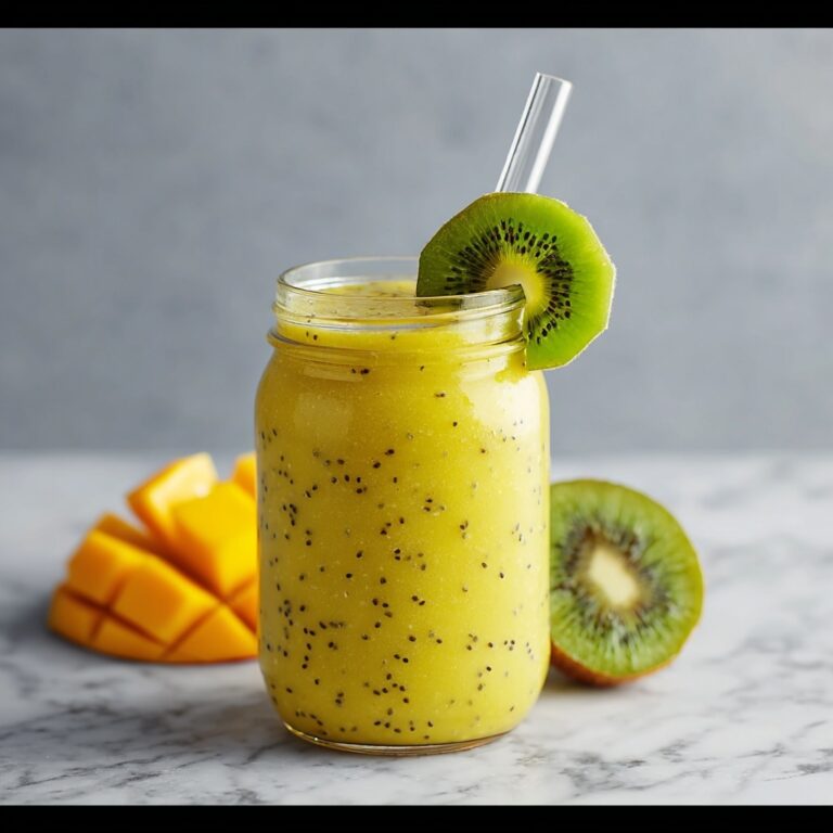 Mango Kiwi Smoothie Recipe