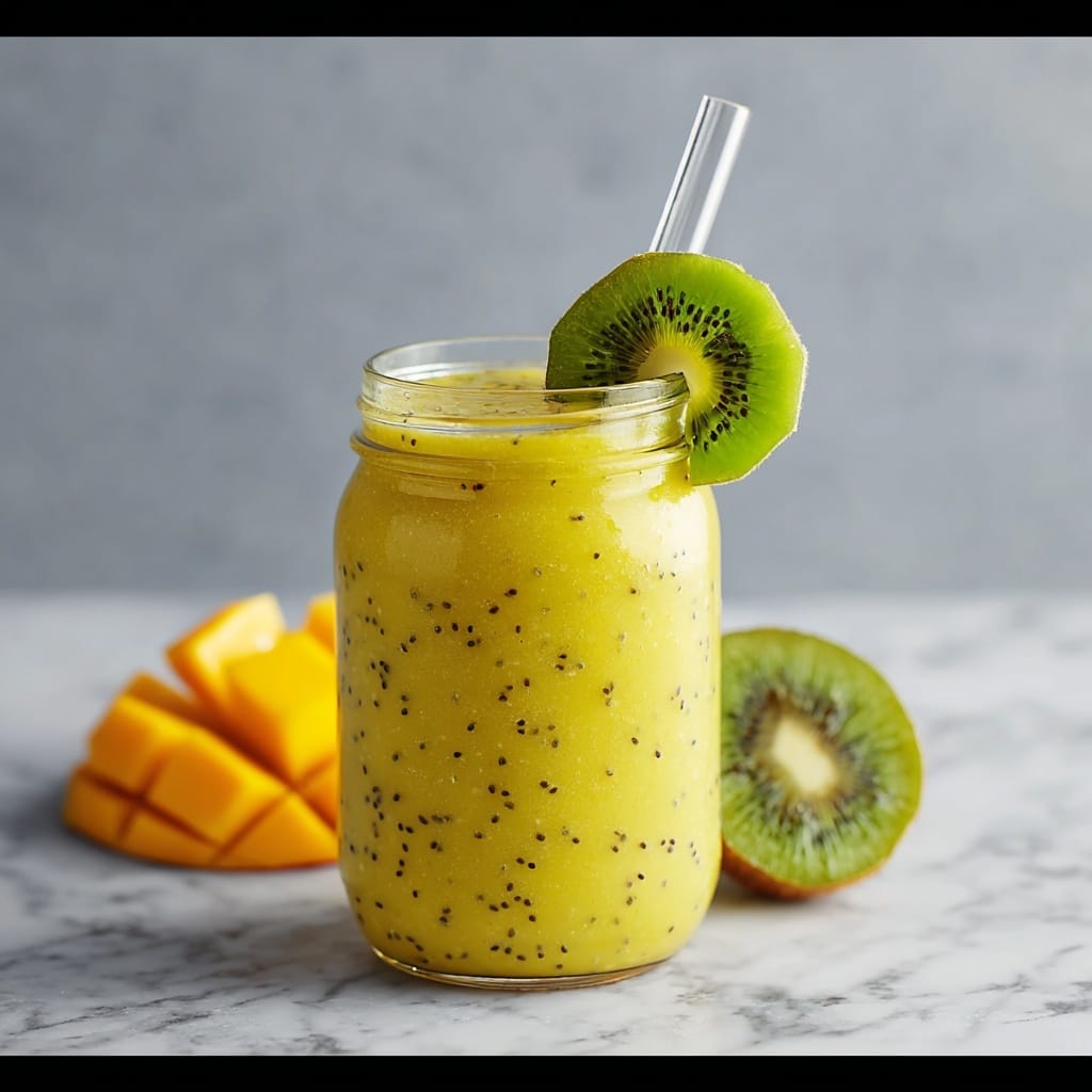 Mango Kiwi Smoothie Recipe