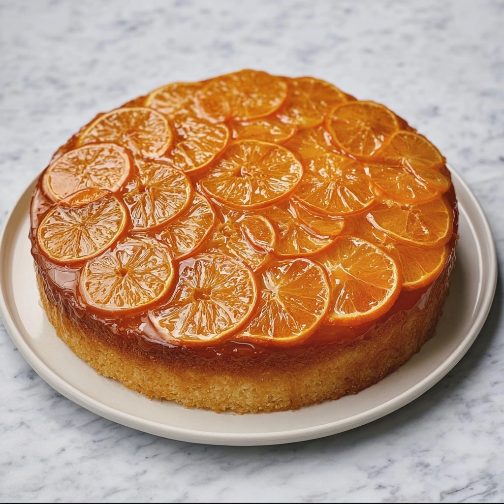 Orange Olive Oil Cake with Cardamom Recipe