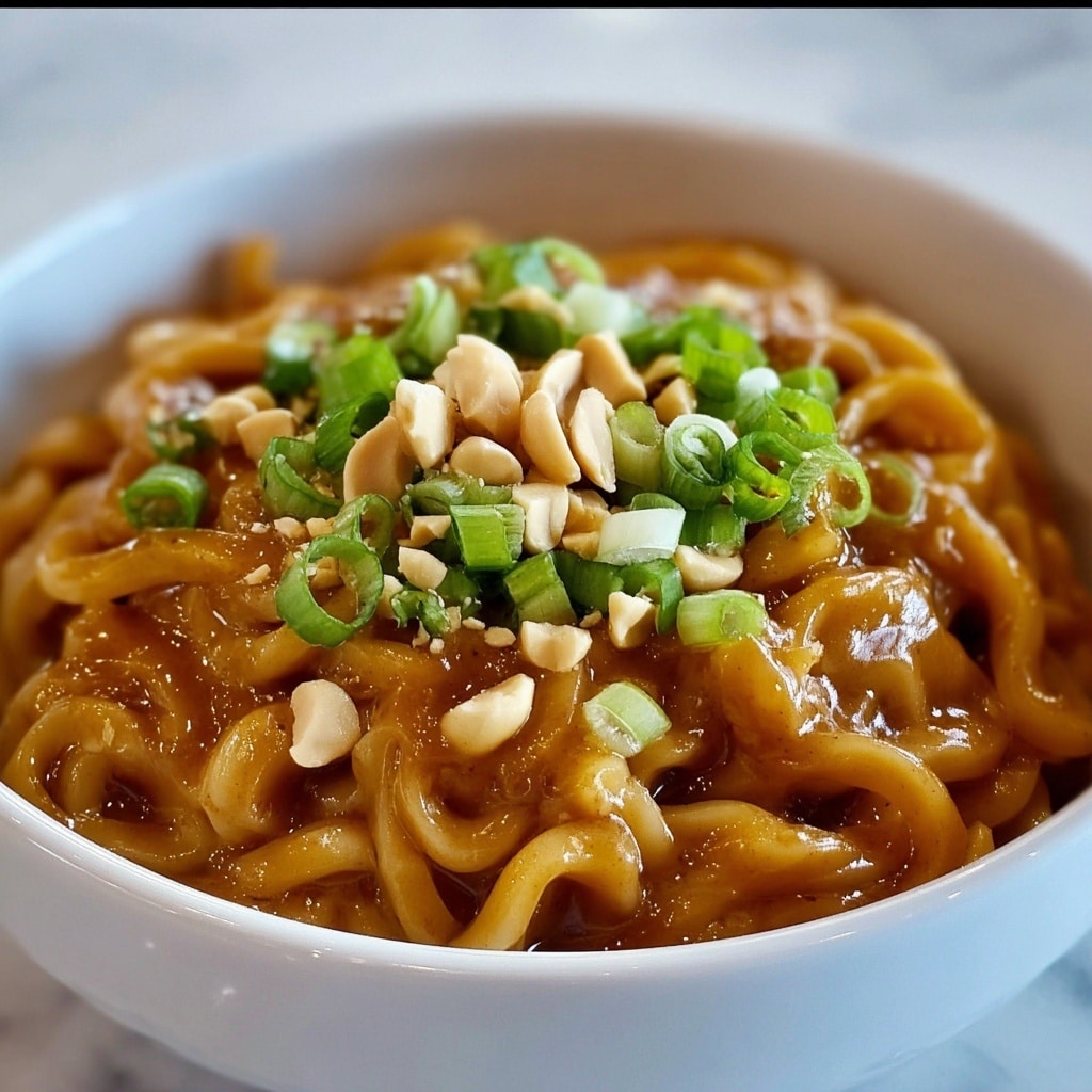 Peanut Butter Ramen Noodles Recipe - Recipe Image