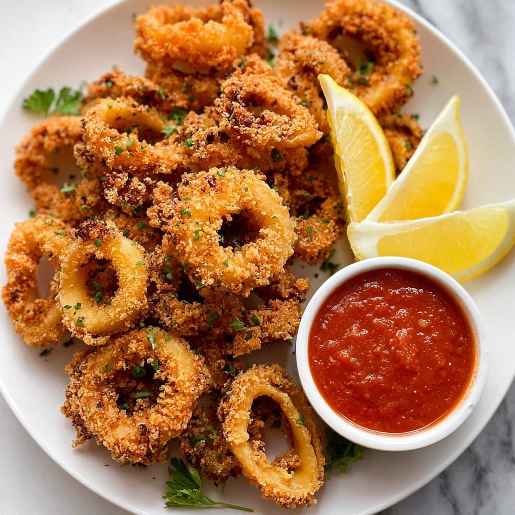 Crispy Fried Calamari Recipe