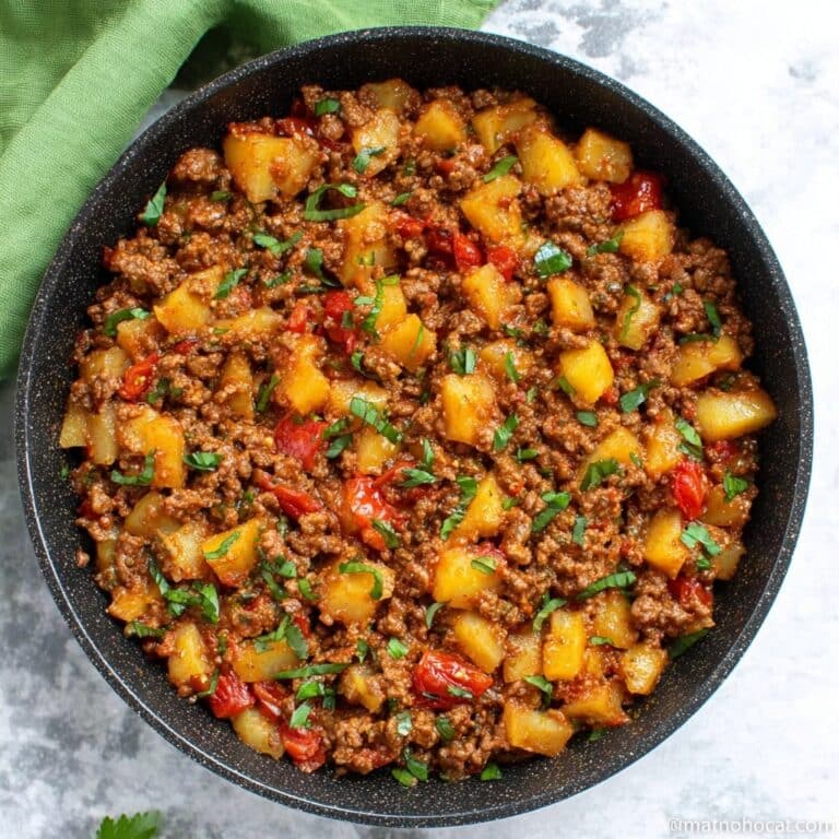 Picadillo Con Papas Recipe