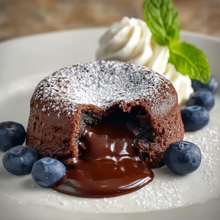 Decadent Air Fryer Chocolate Lava Cakes Recipe
