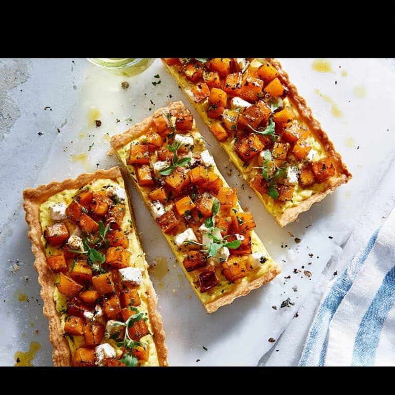 Sweet Potato, Feta & Caramelised Onion Tart Recipe