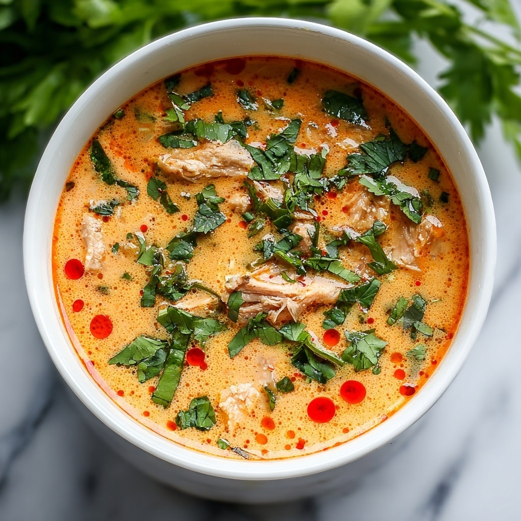Crockpot Thai Coconut Chicken Soup Recipe
