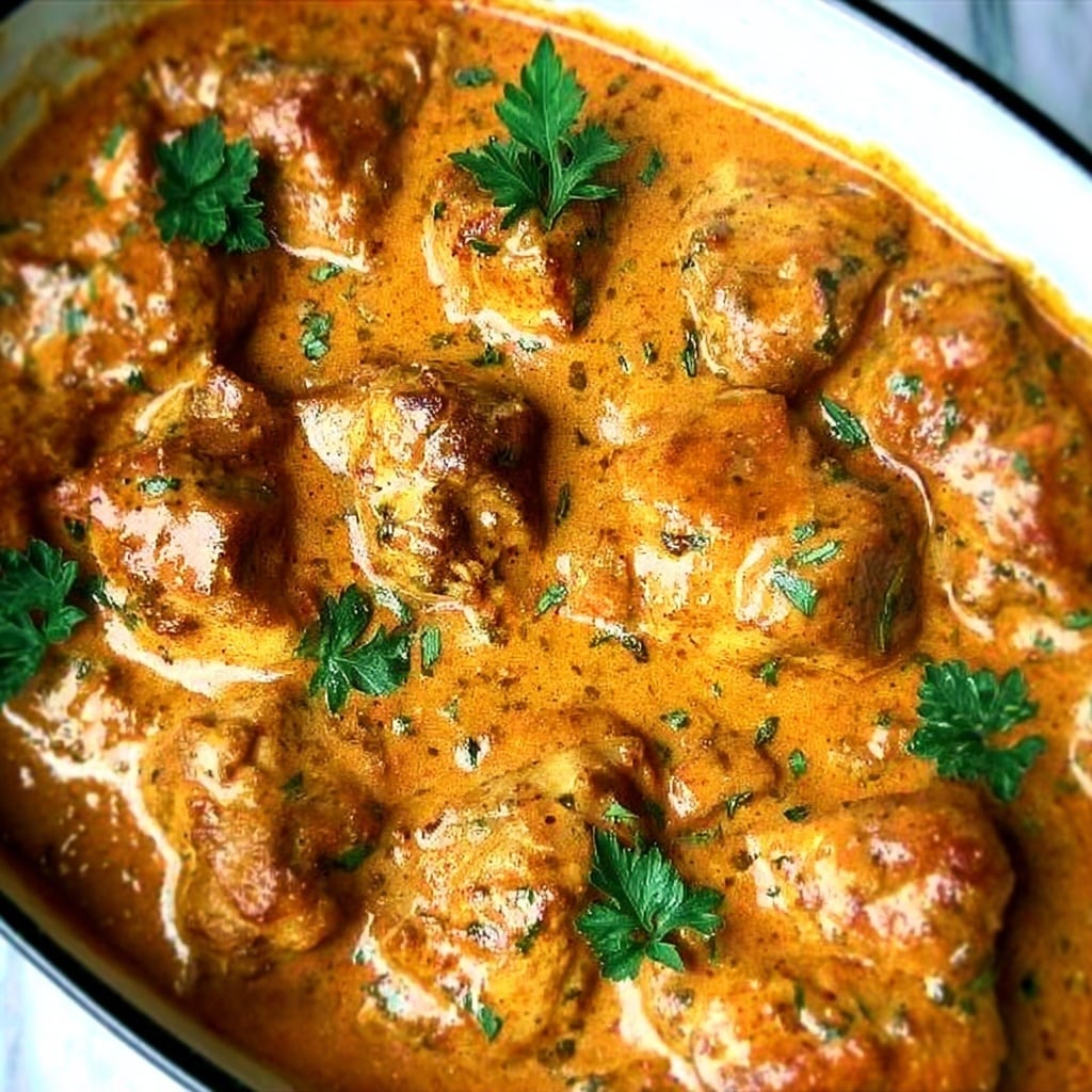 Slow Cooker Butter Chicken Recipe