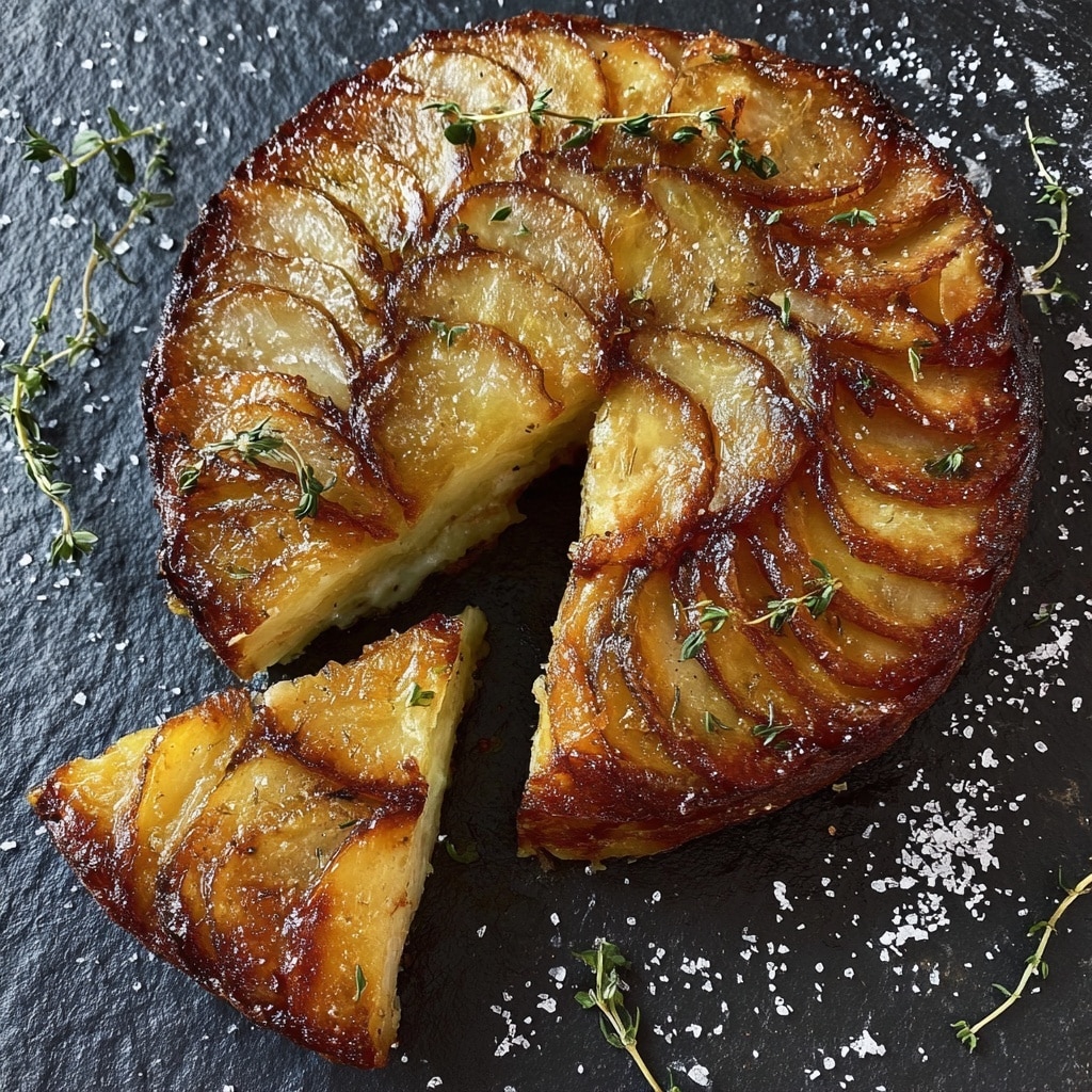 Brown Butter and Thyme Potato Torte Recipe - Recipe Image