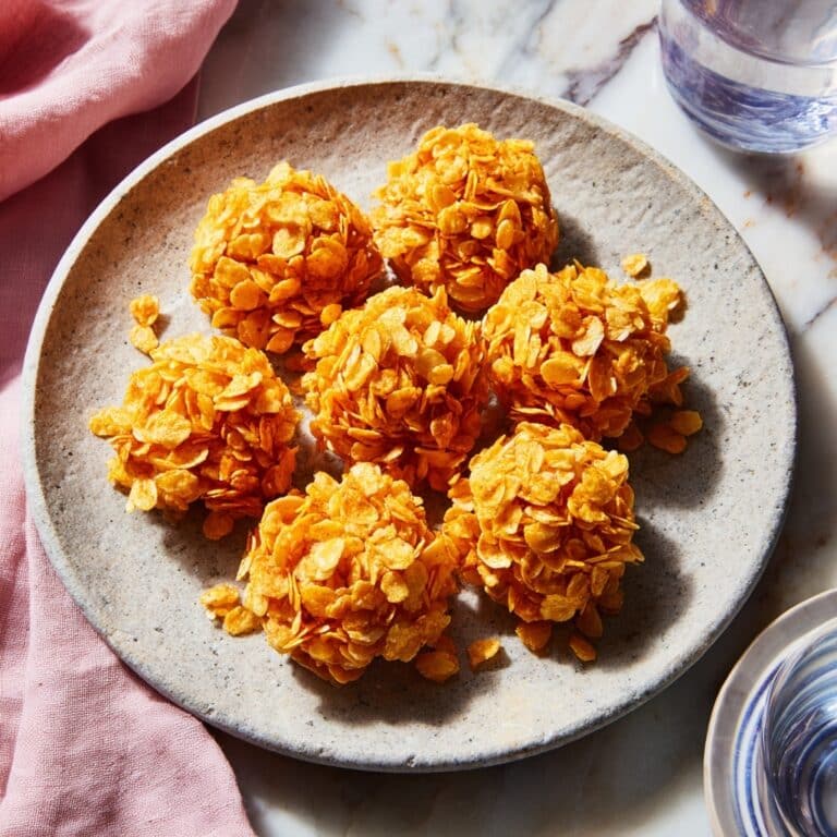 Peanut Butter Cornflake Cookies Recipe