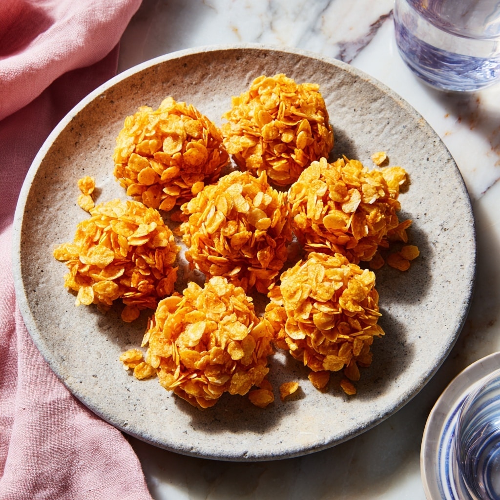 Peanut Butter Cornflake Cookies Recipe