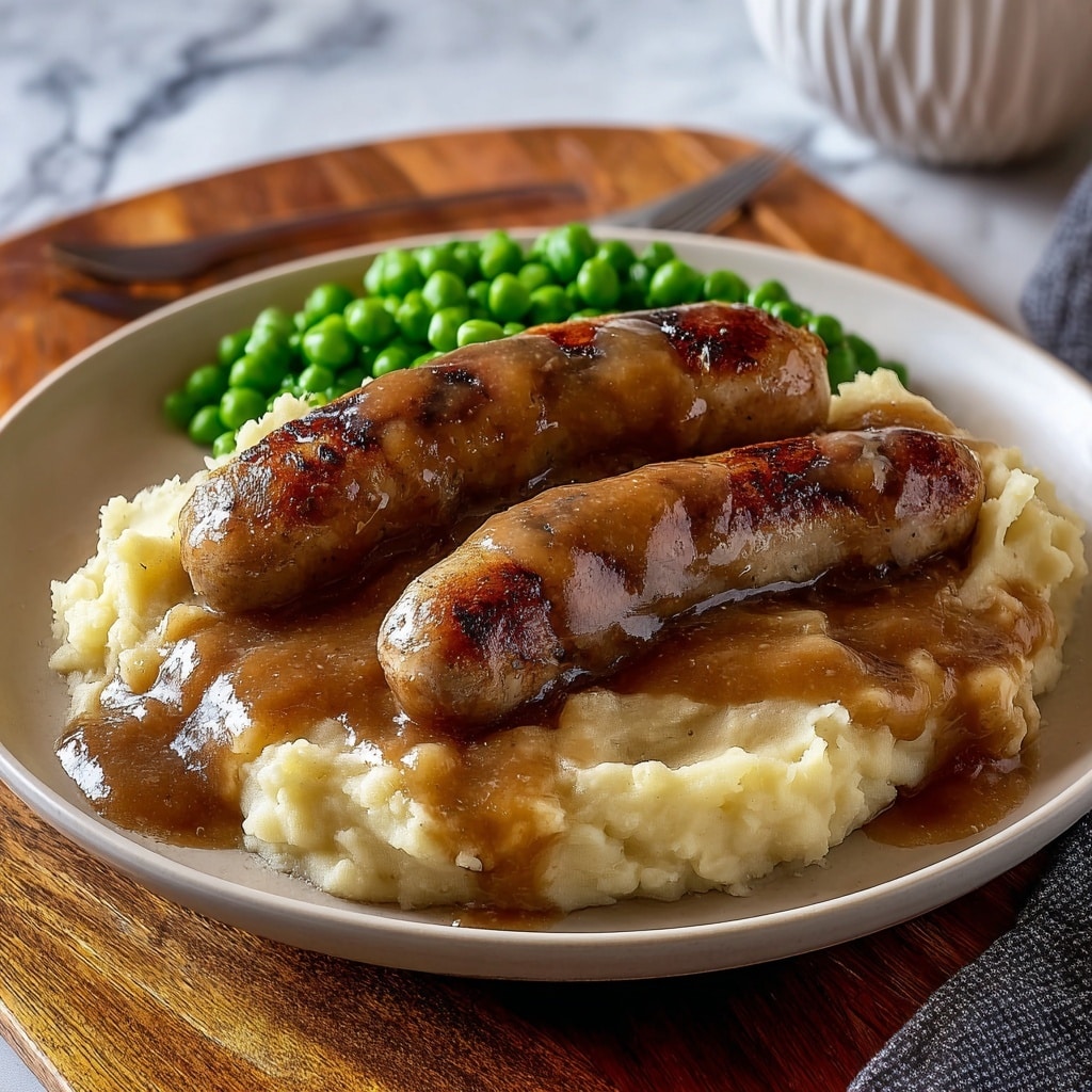 Bangers and Mash Recipe - Recipe Image