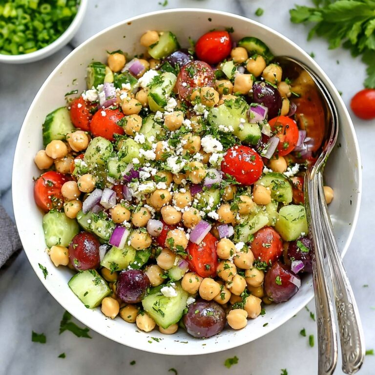 Mediterranean Chickpea Salad Recipe