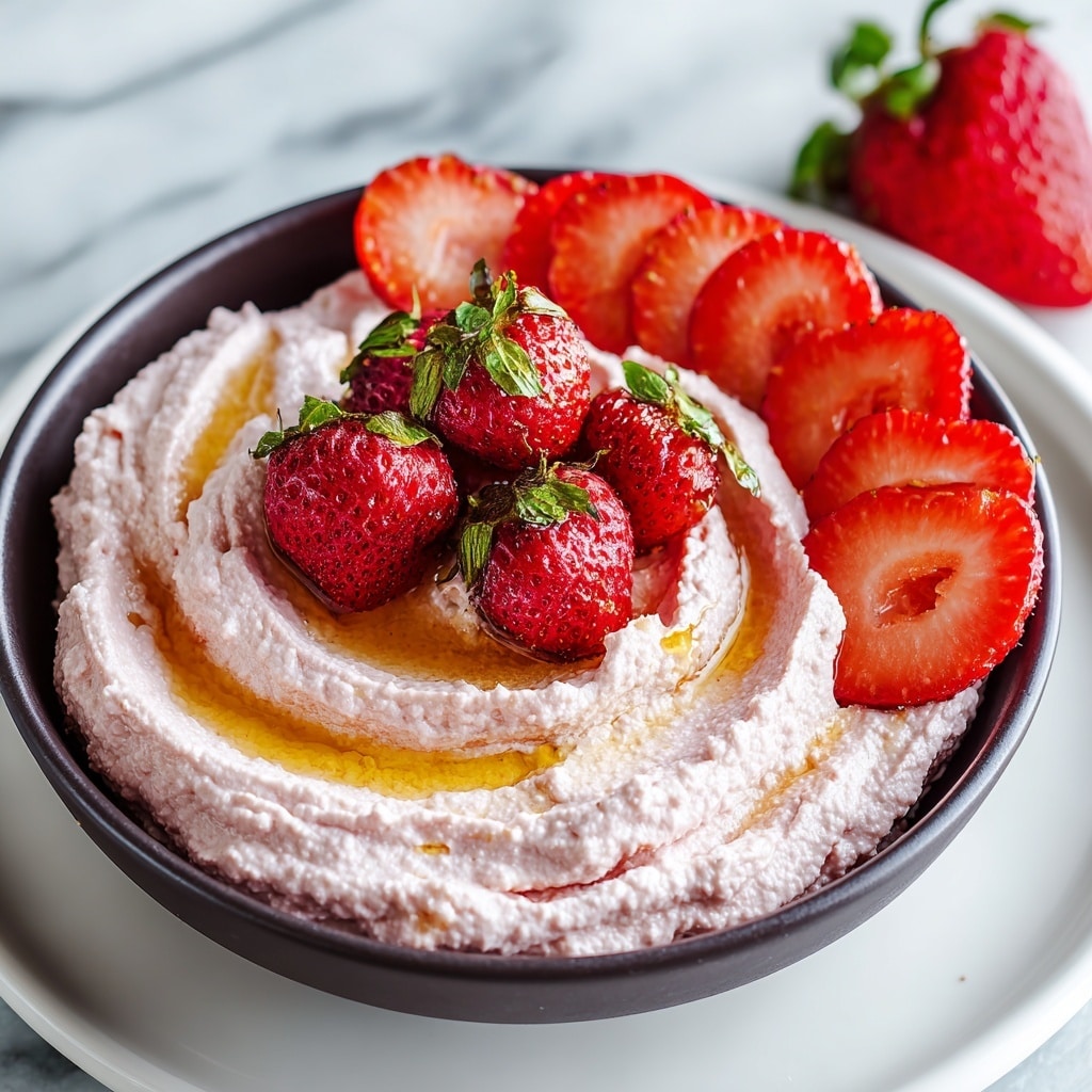 Strawberry Hummus Recipe - Recipe Image