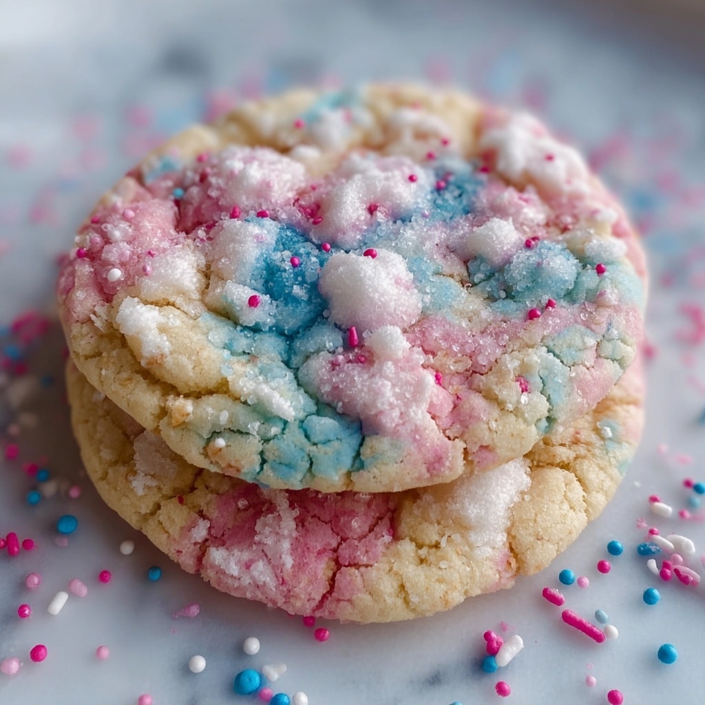 Cotton Candy Cookies Recipe - Recipe Image