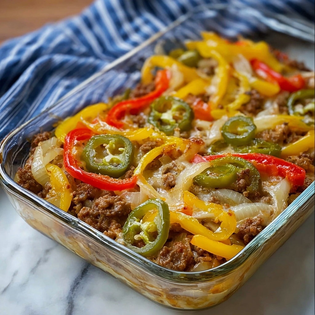 Southern Five Layer Beef Casserole Recipe