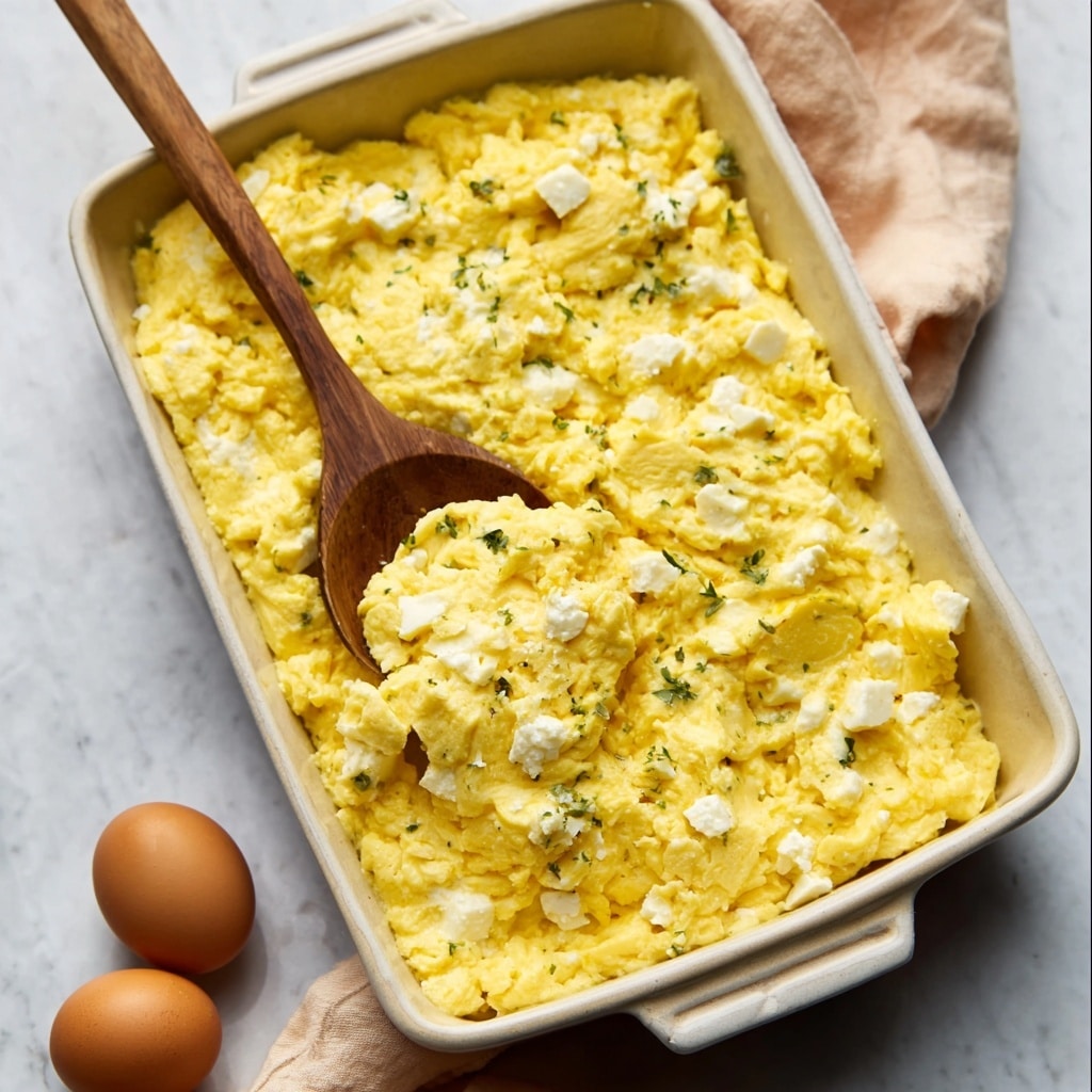 Baked Scrambled Eggs Recipe - Recipe Image