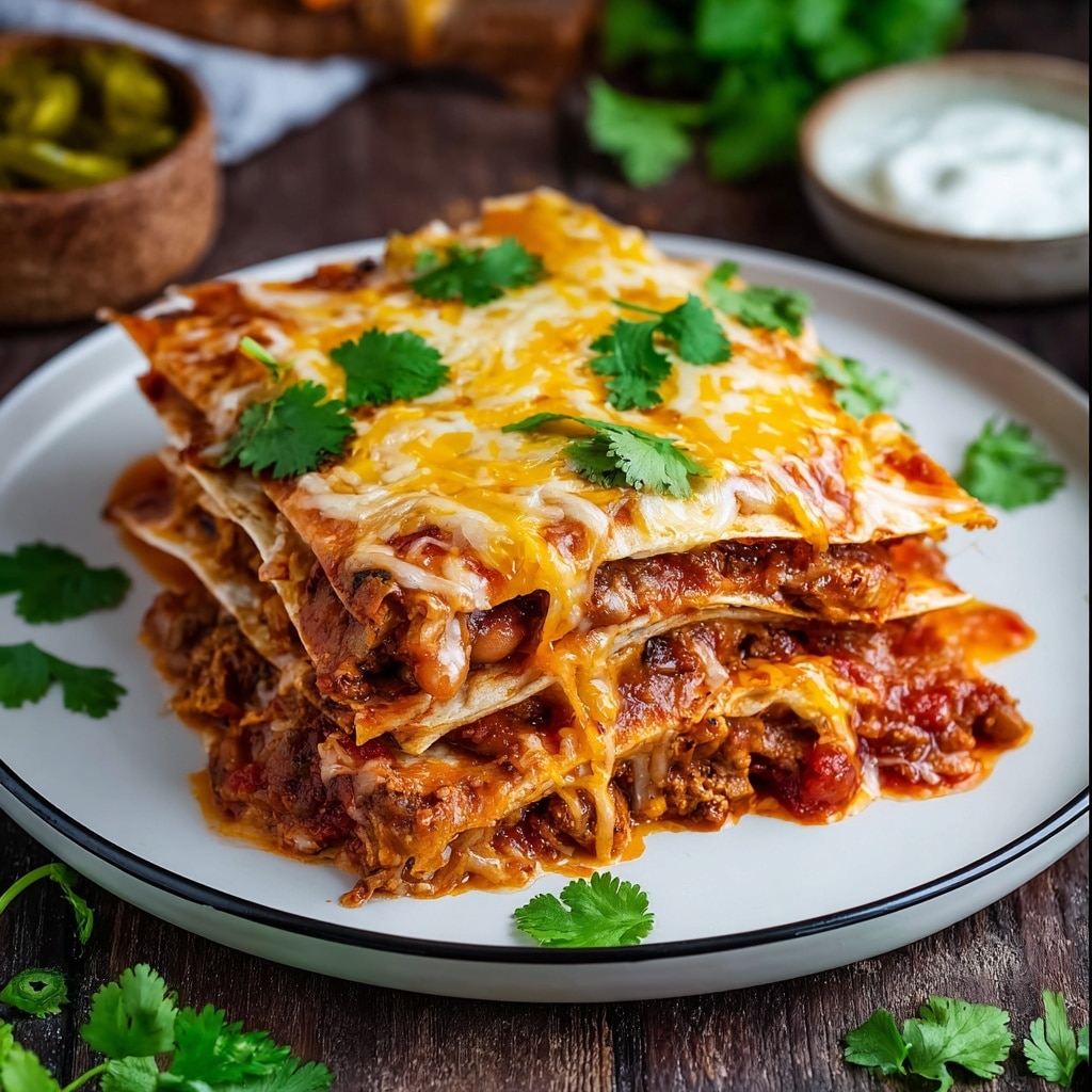 Beef and Bean Enchiladas Recipe - Recipe Image