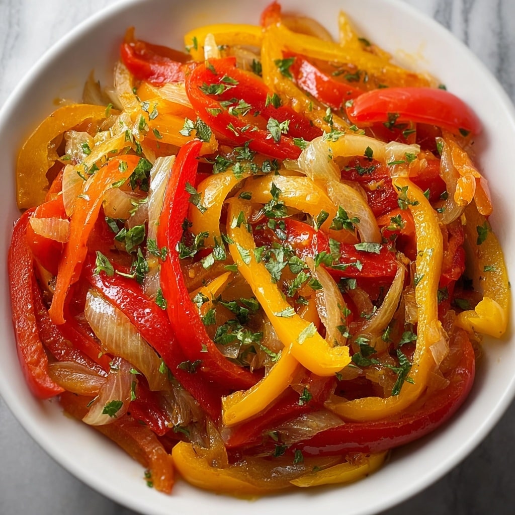 Traditional Italian Peperonata Stew Recipe - Recipe Image