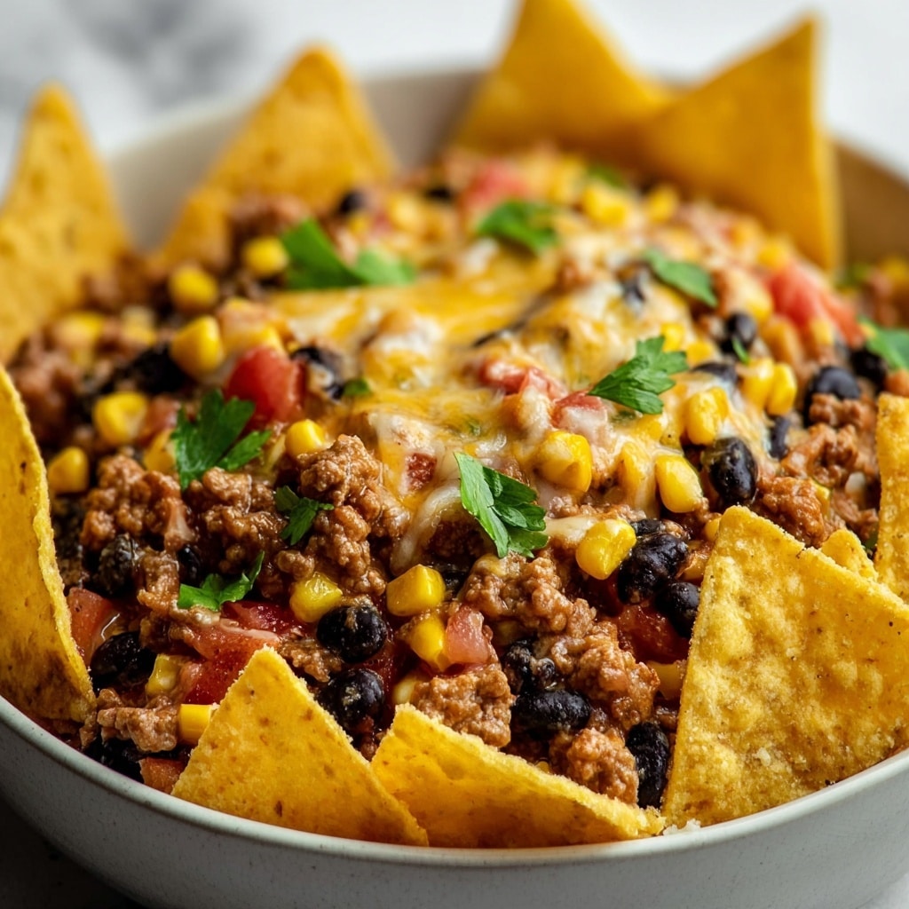 Crockpot Taco Casserole Recipe - Recipe Image