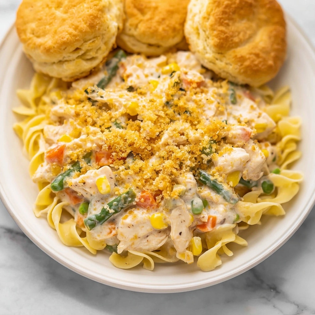 Chicken Pot Pie Casserole Recipe - Recipe Image