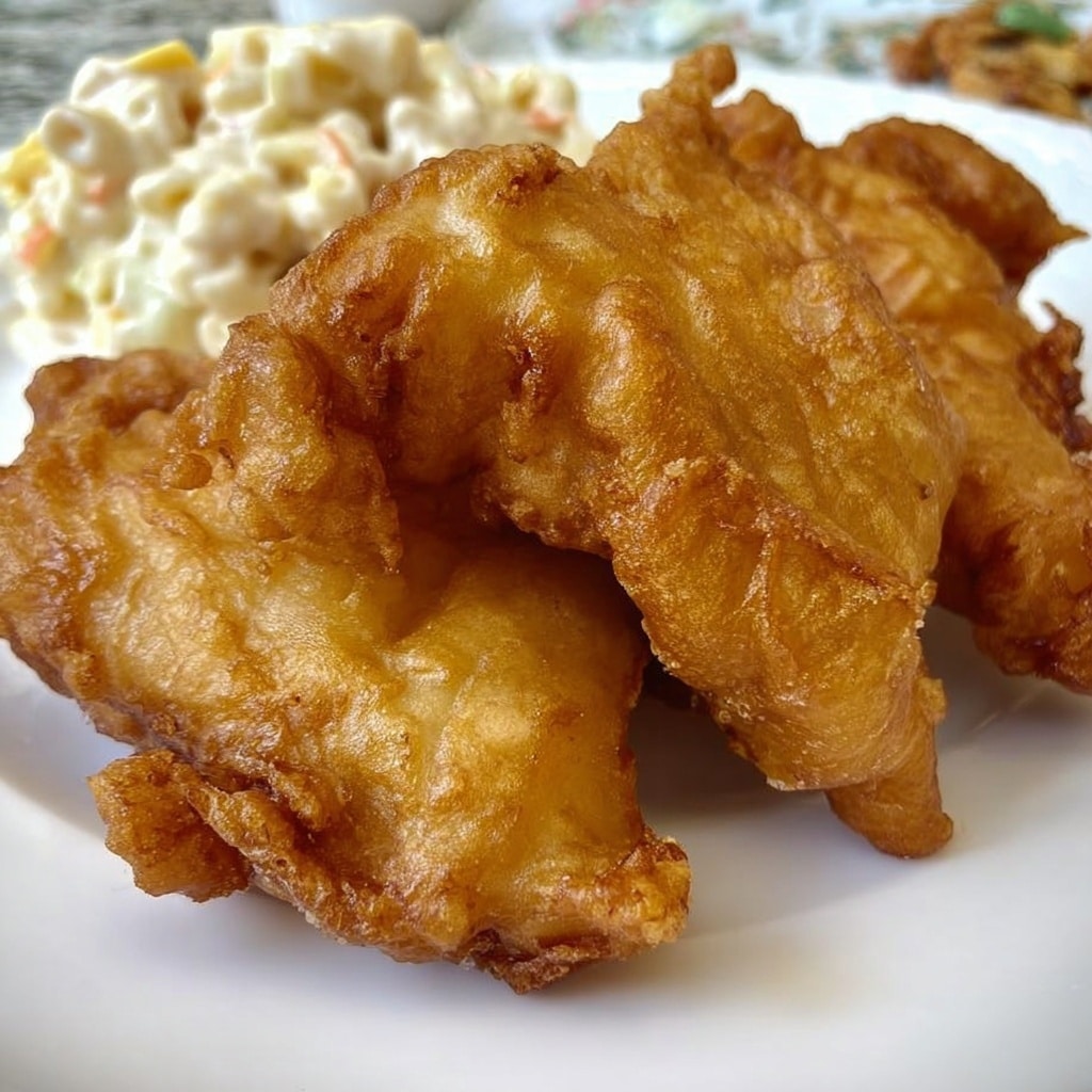 Tempura Chicken Fingers Recipe - Recipe Image