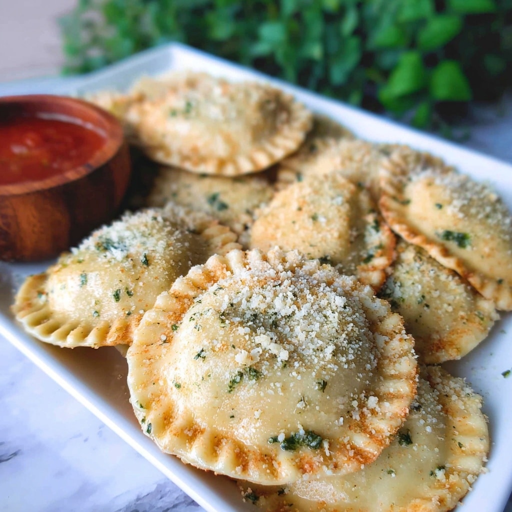Oven Toasted Ravioli Recipe - Recipe Image