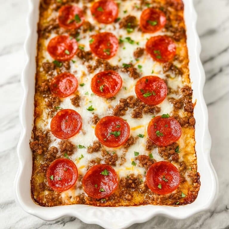 Low Carb Deep Dish Pizza Quiche Recipe