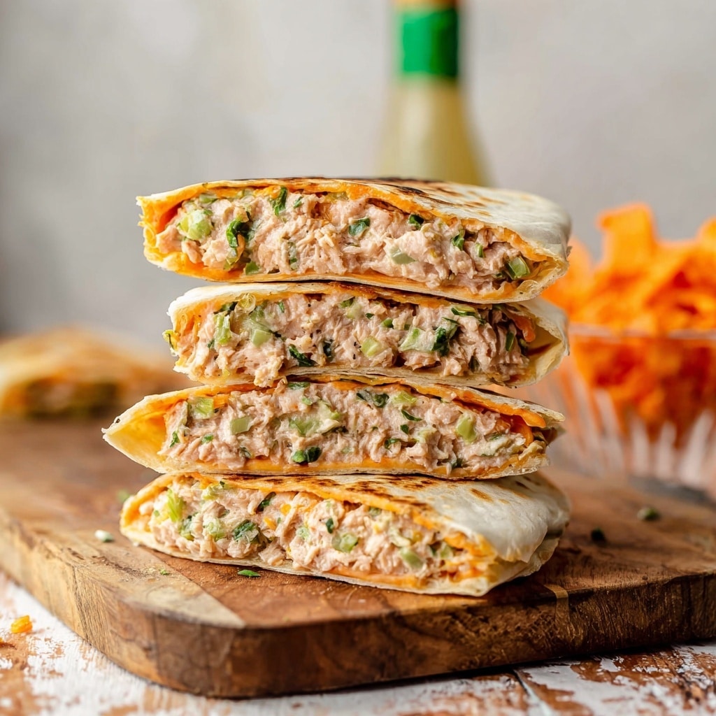 Spicy Tuna Crunchwraps Recipe - Recipe Image