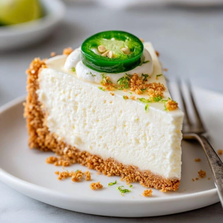 Jalapeño Lime Cheesecake Recipe