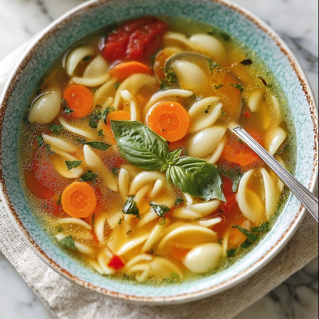 Summery Orzo Soup Recipe - Recipe Image