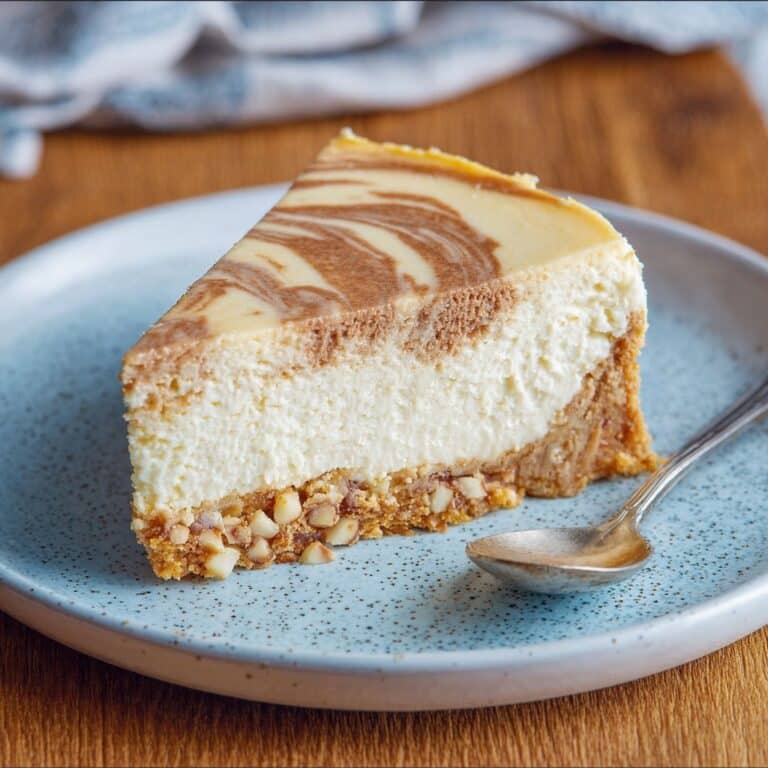 Cacao and Peanut Swirl Cake Recipe