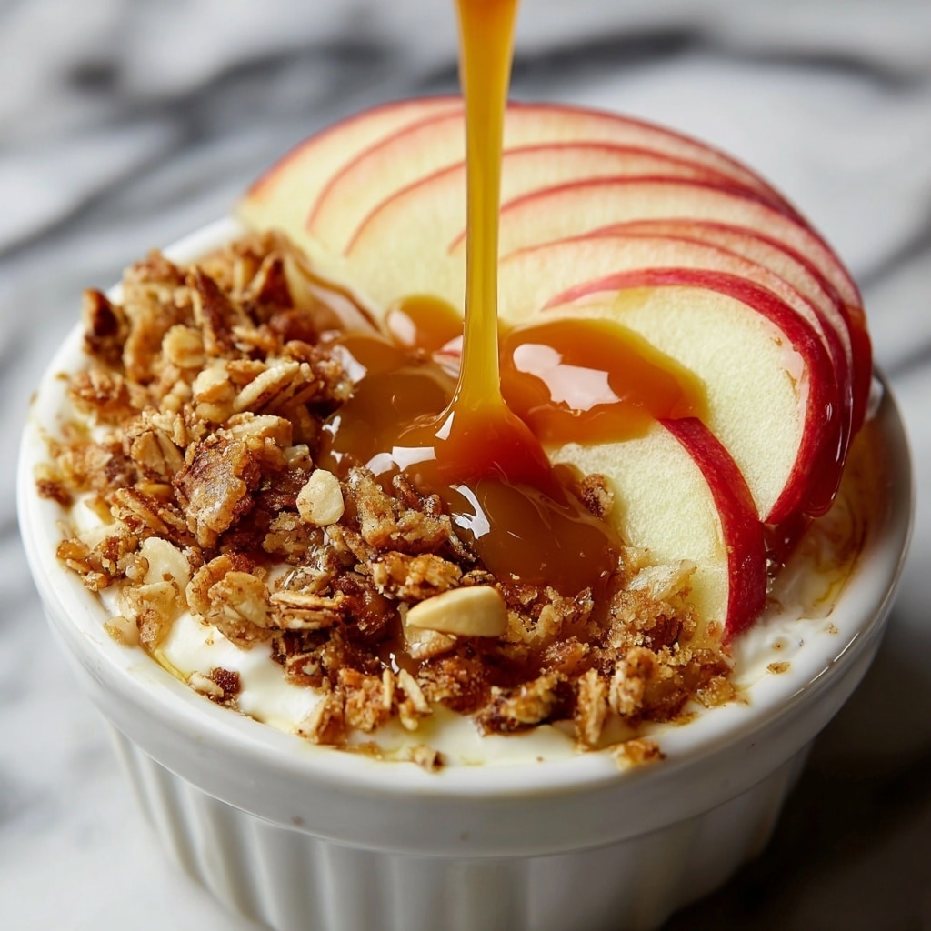 Cream Cheese Caramel Apple Dip with Toffee Bits Recipe - Recipe Image