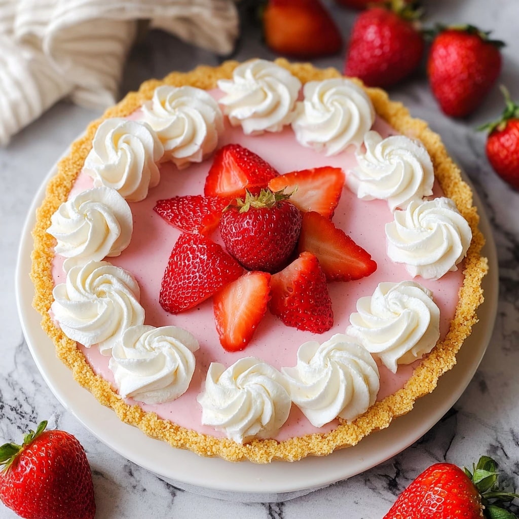 Whipped Strawberry Tart Recipe - Recipe Image