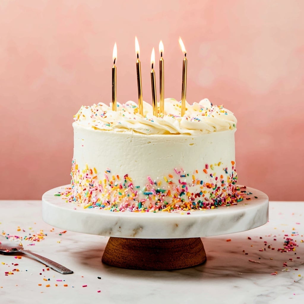 Confetti Birthday Cake (Funfetti) Recipe