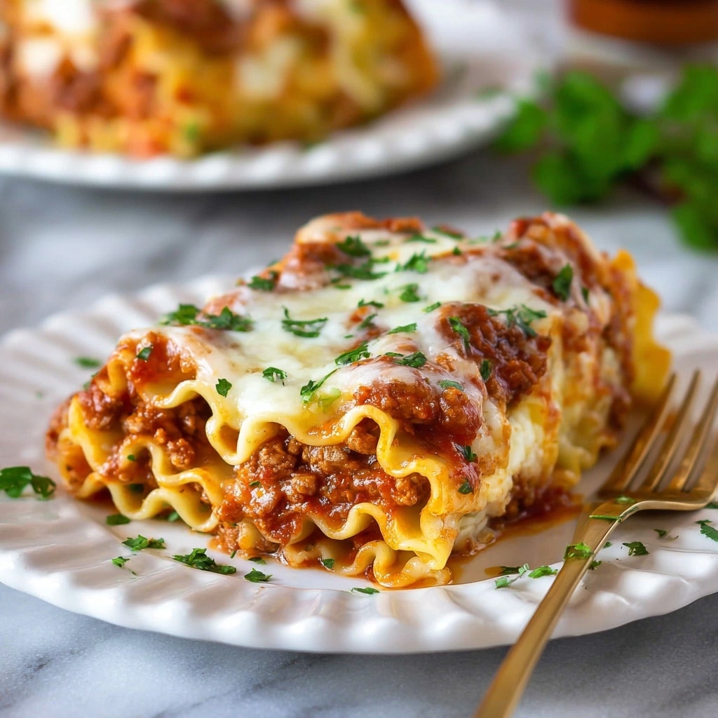 Lasagna Roll-Ups Recipe - Recipe Image