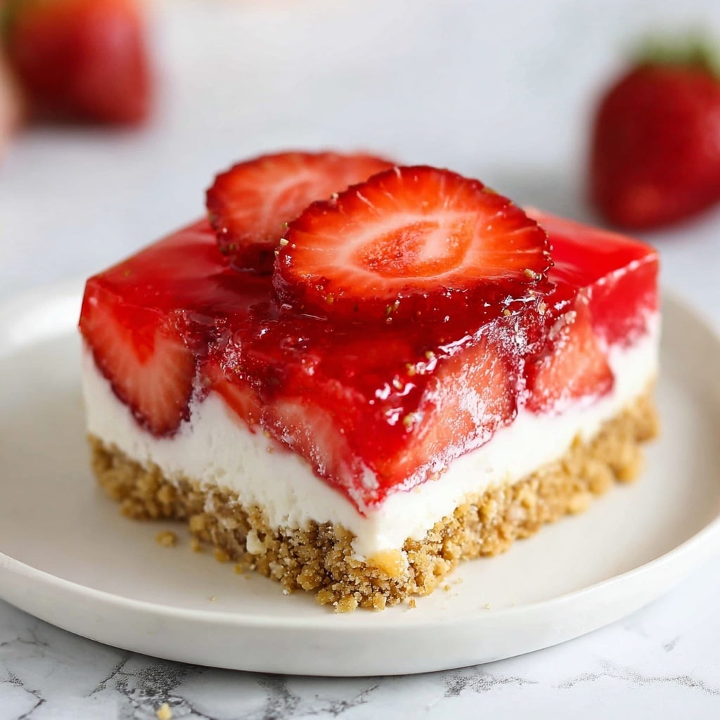 Strawberry Pretzel Salad Recipe - Recipe Image