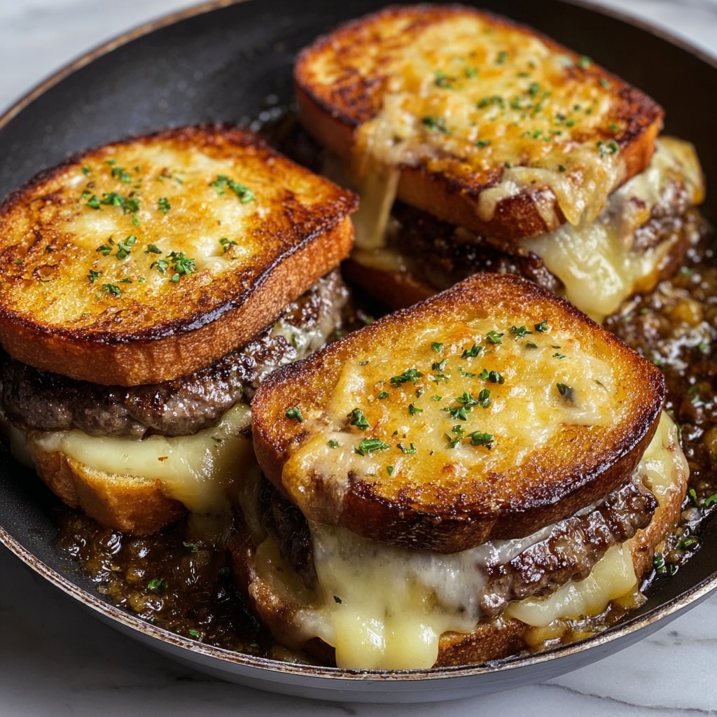 Patty Melts with Secret Sauce Recipe - Recipe Image