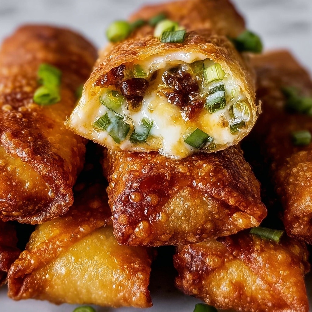Jalapeño Popper Egg Rolls Recipe