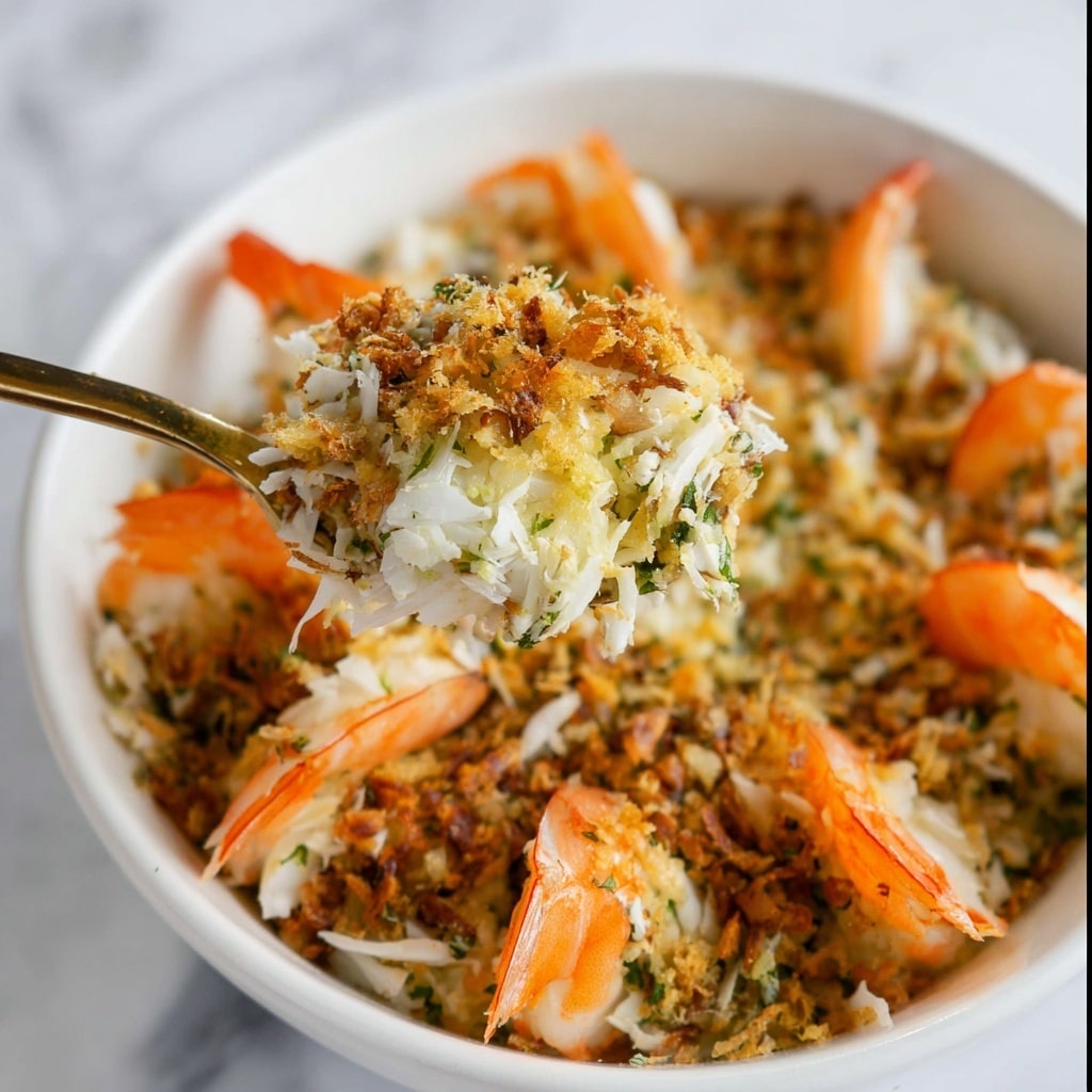 Baked Stuffed Shrimp Casserole (Gluten Free) Recipe - Recipe Image