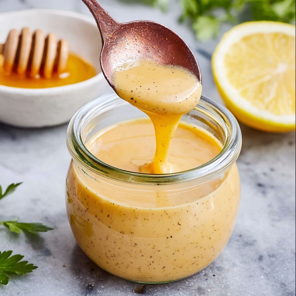 Homemade Honey Mustard Sauce Recipe - Recipe Image