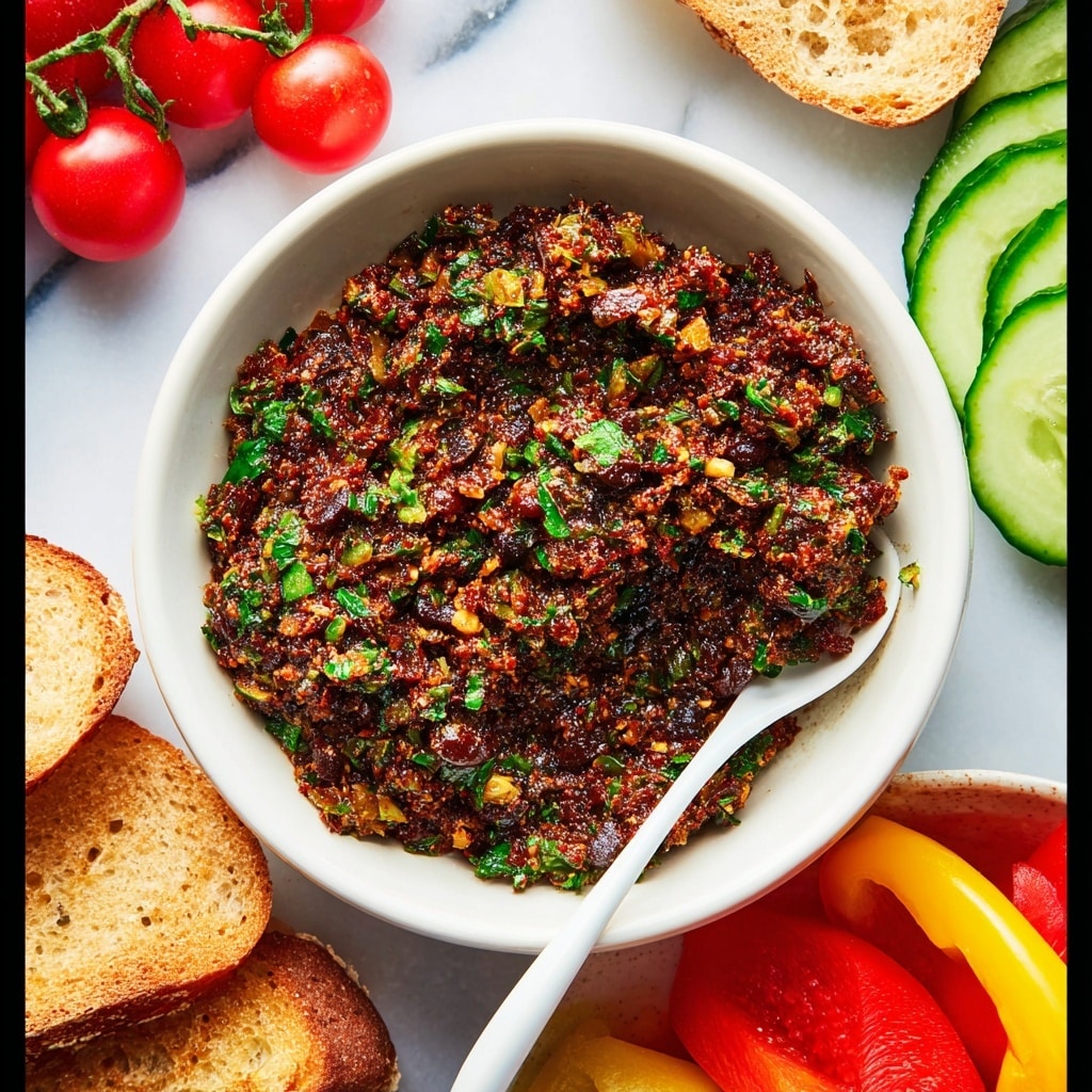 Sun Dried Tomato and Olive Tapenade Recipe