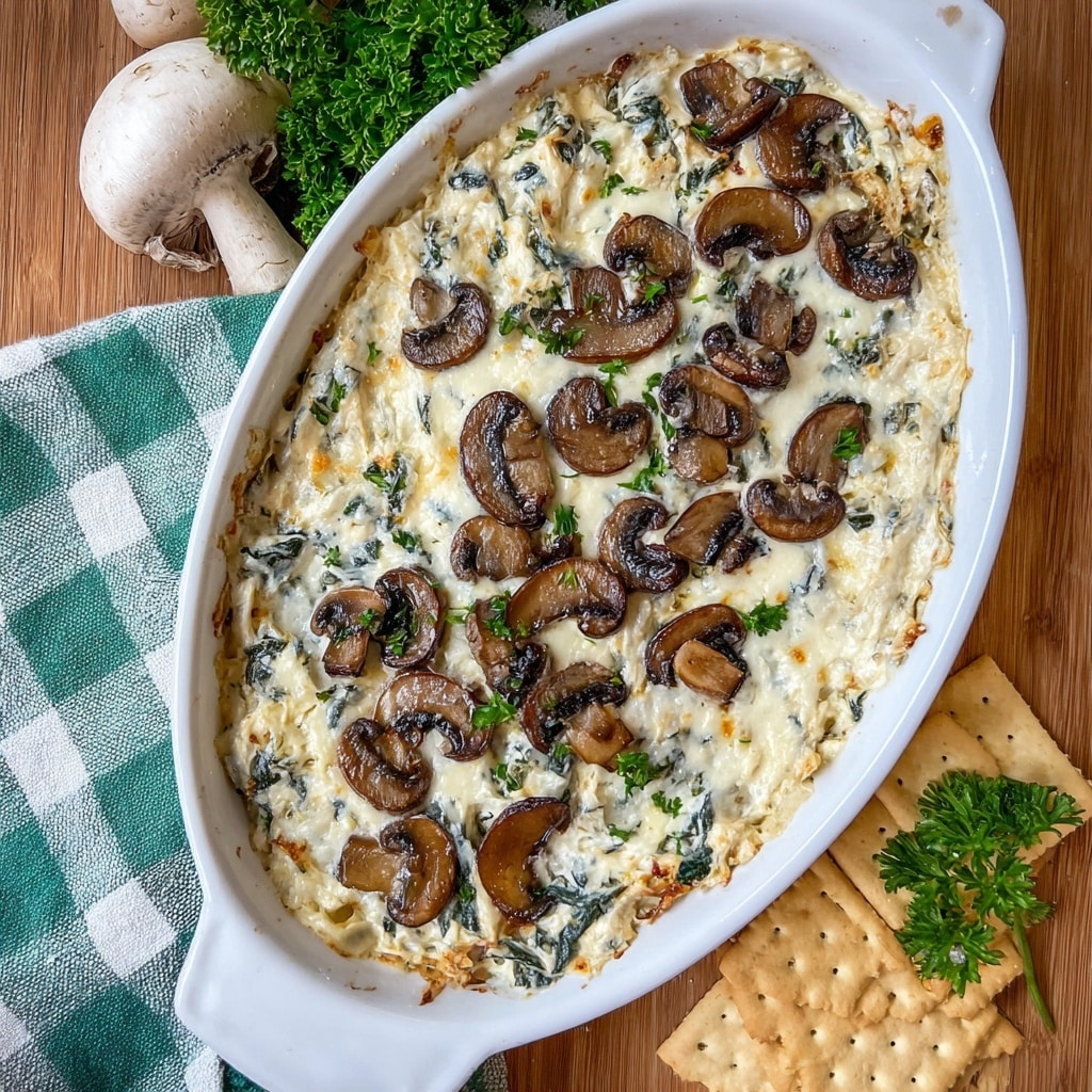 Stuffed Mushroom Dip Recipe - Recipe Image