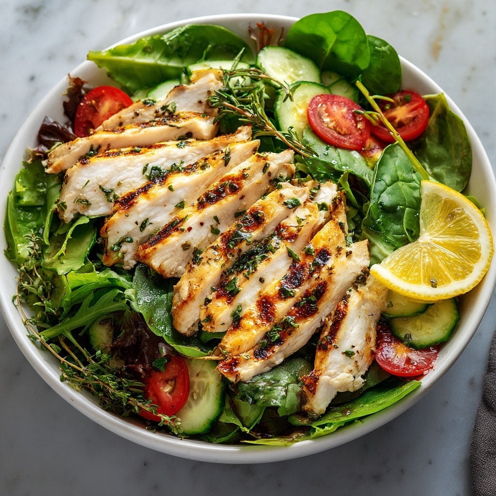 Lemon Herb Chicken Salad (Keto-Friendly) Recipe - Recipe Image