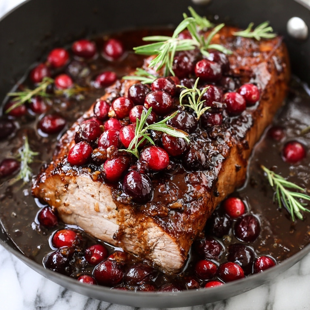 Cranberry Balsamic Roast Beef Recipe