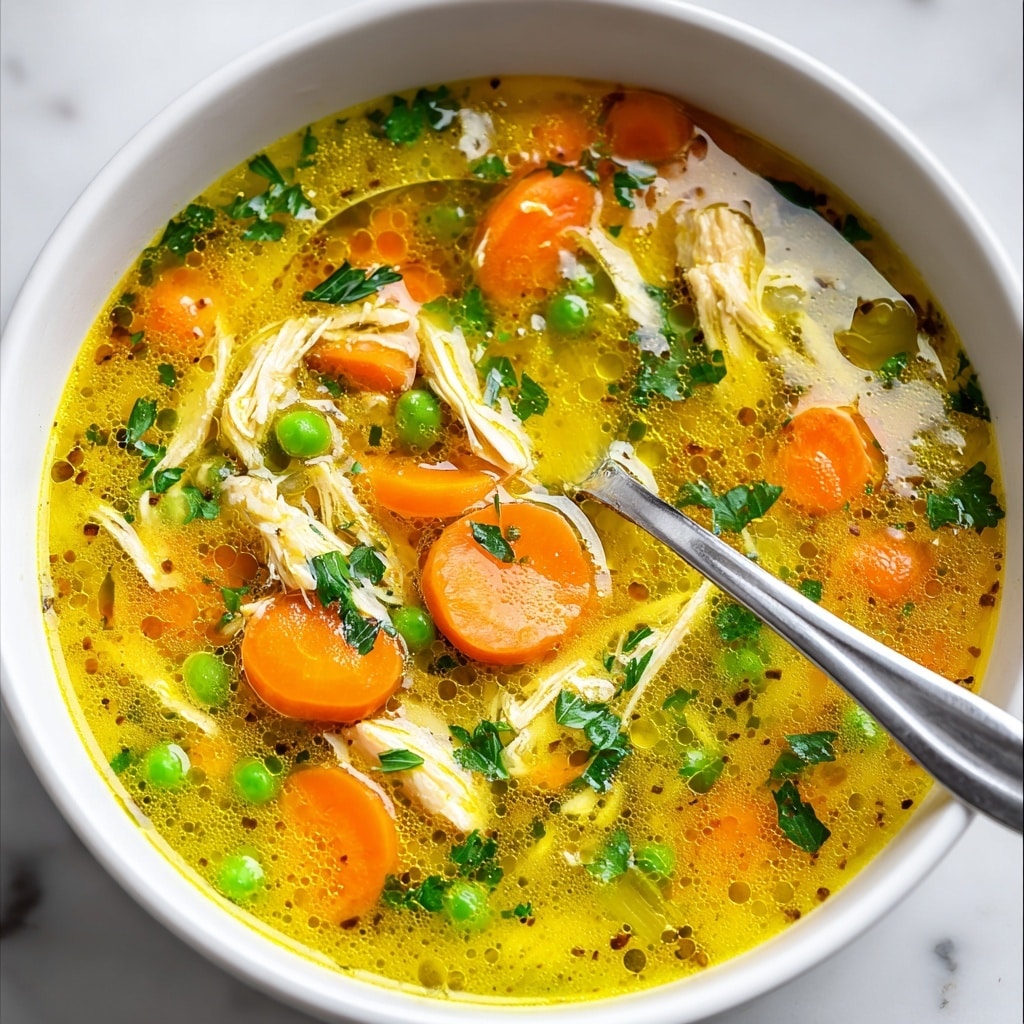 Anti-Inflammatory Turmeric Chicken Soup Recipe - Recipe Image