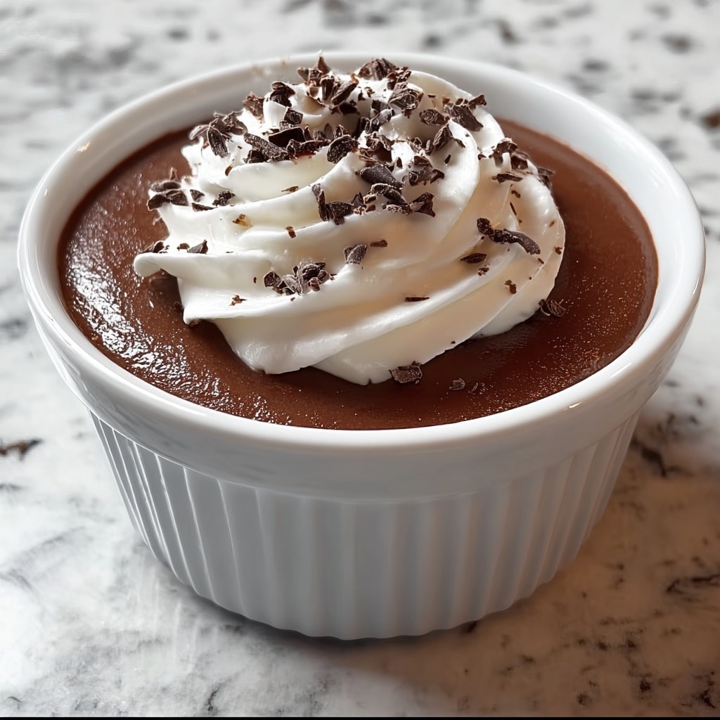 Creamy Chocolate Pot de Crème Recipe - Recipe Image