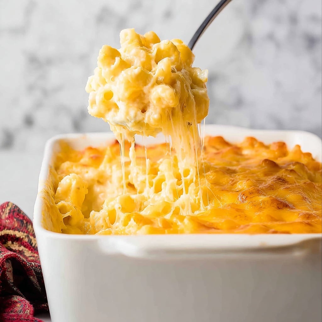 Five Cheese Baked Macaroni and Cheese Recipe - Recipe Image